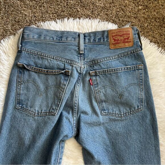 Levi’s 501 Jeans Button Fly Womens Size 25 - Picture 3 of 10